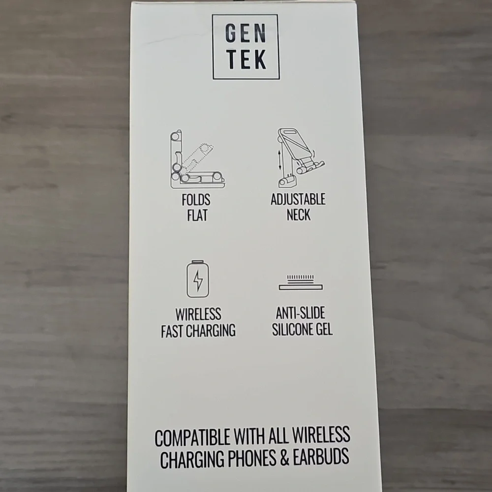Gen Tech Black Dual Wireless Charger